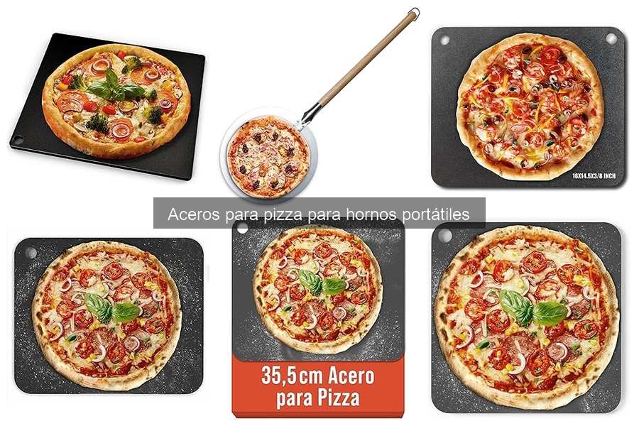 Opiniones de usuarios sobre aceros para pizza al horno