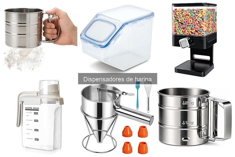 Opiniones de usuarios sobre dispensadores de harina