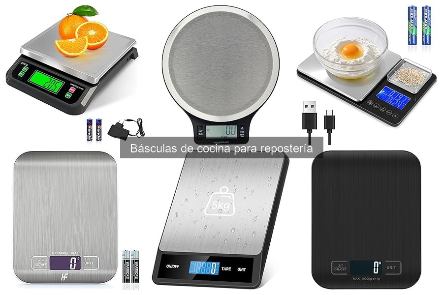 Opiniones sobre básculas de cocina para repostería