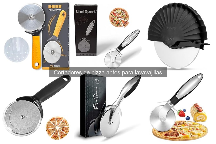 Opiniones sobre cortadores de pizza aptos para lavavajillas