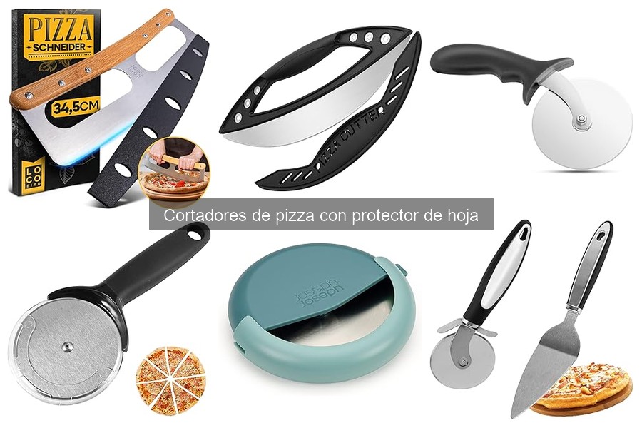 Opiniones sobre cortadores de pizza con protector de hoja