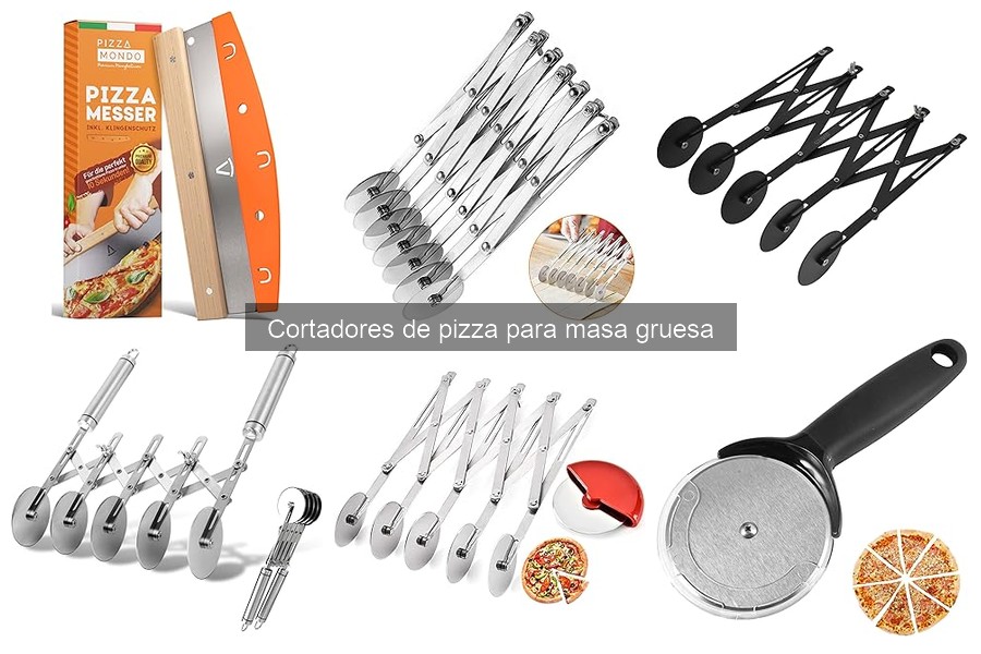 Opiniones sobre cortadores de pizza para masa gruesa