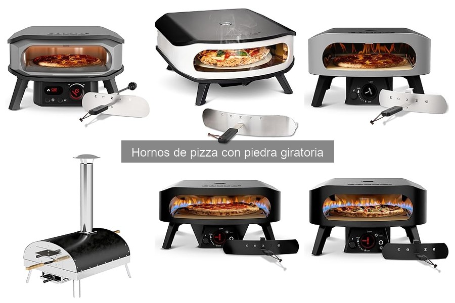 Opiniones sobre hornos de pizza con piedra giratoria