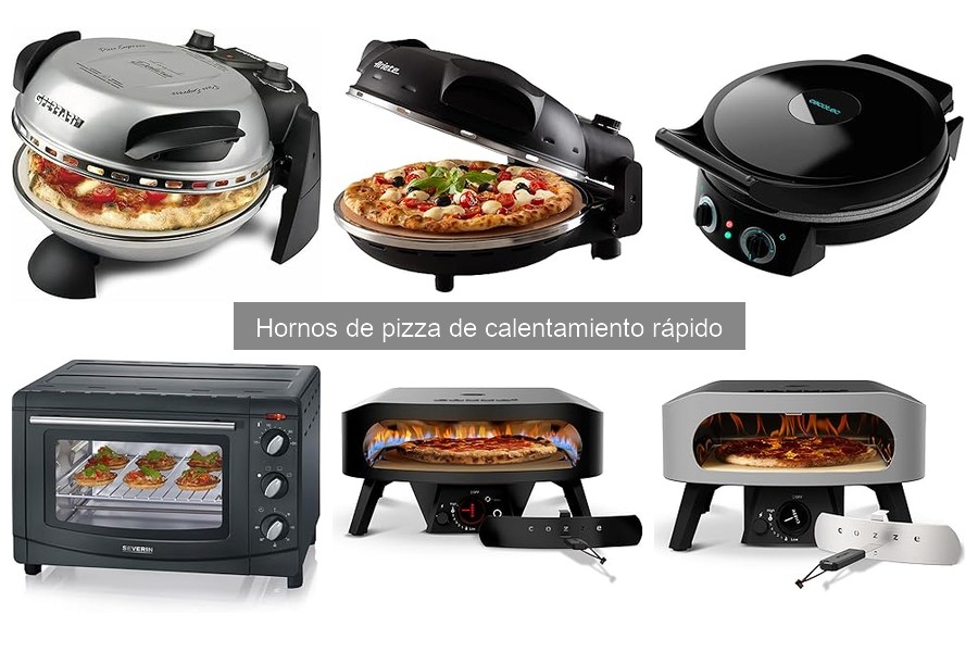 Opiniones sobre hornos de pizza de calentamiento rápido