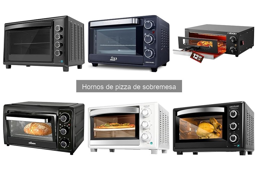 Opiniones sobre hornos de pizza de sobremesa: guía 2023
