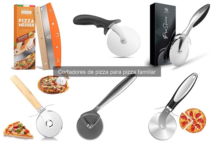 Opiniones sobre los mejores cortadores de pizza para familia