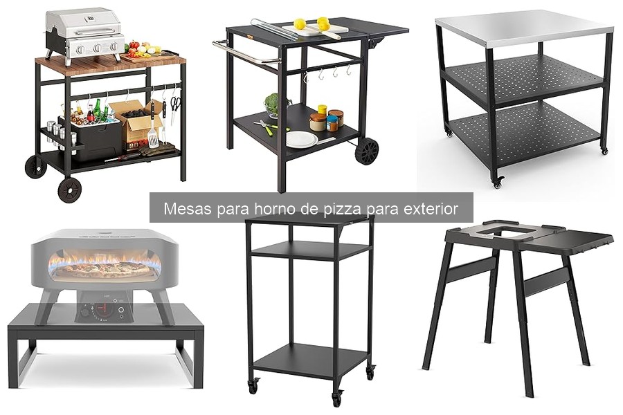 Opiniones sobre mesas para horno de pizza al aire libre