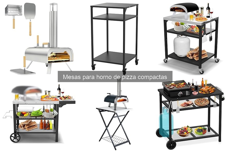 Opiniones sobre mesas para horno de pizza compactas