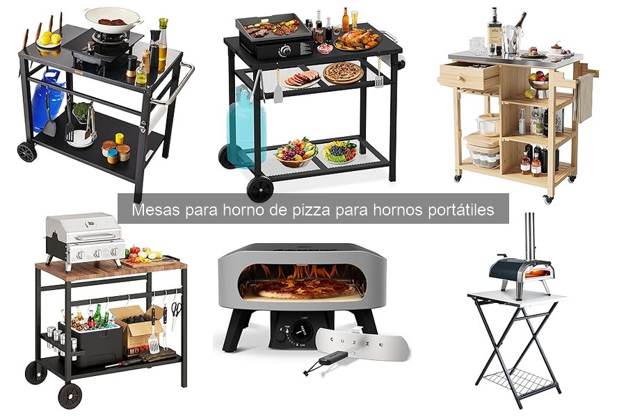 Opiniones sobre mesas para horno de pizza: ¿Qué dicen los usuarios?