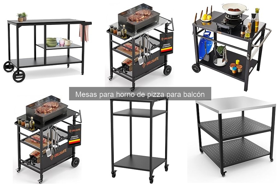 Opiniones sobre mesas para horno de pizza: reseñas y experiencias