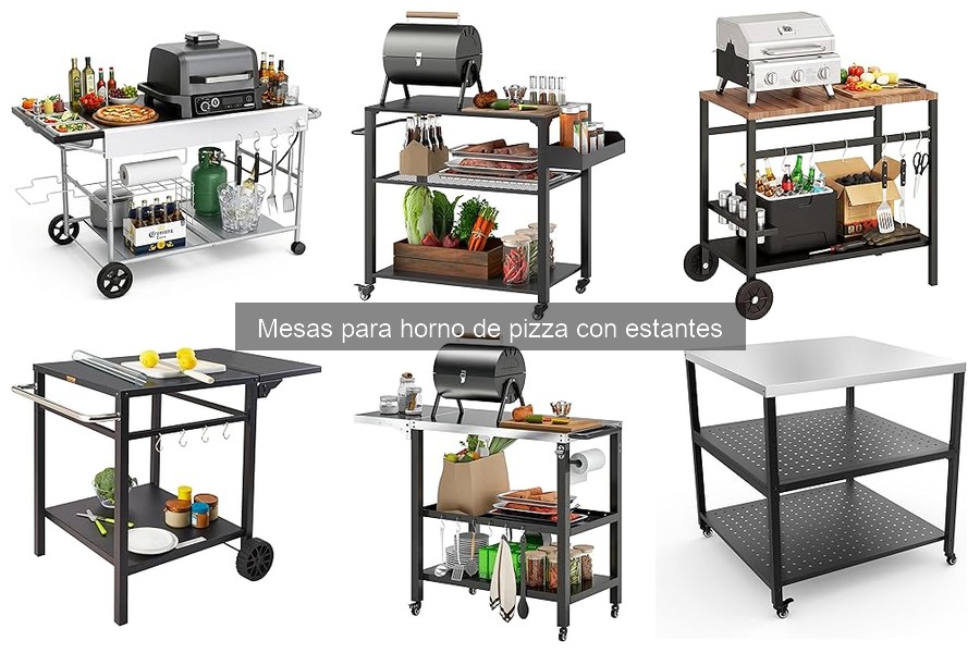 Opiniones sobre mesas para hornos de pizza: experiencias reales