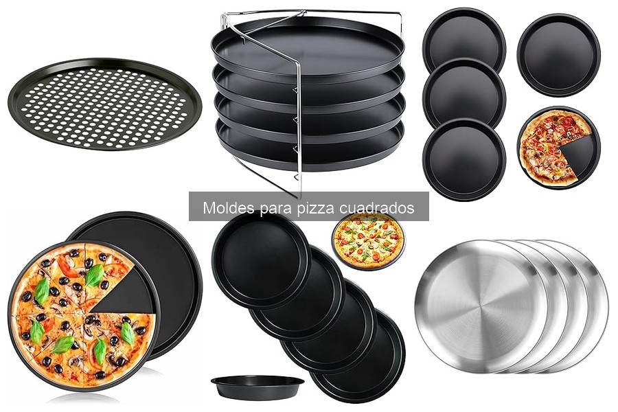 Opiniones sobre moldes para pizza cuadrados: lo que dicen los usuarios
