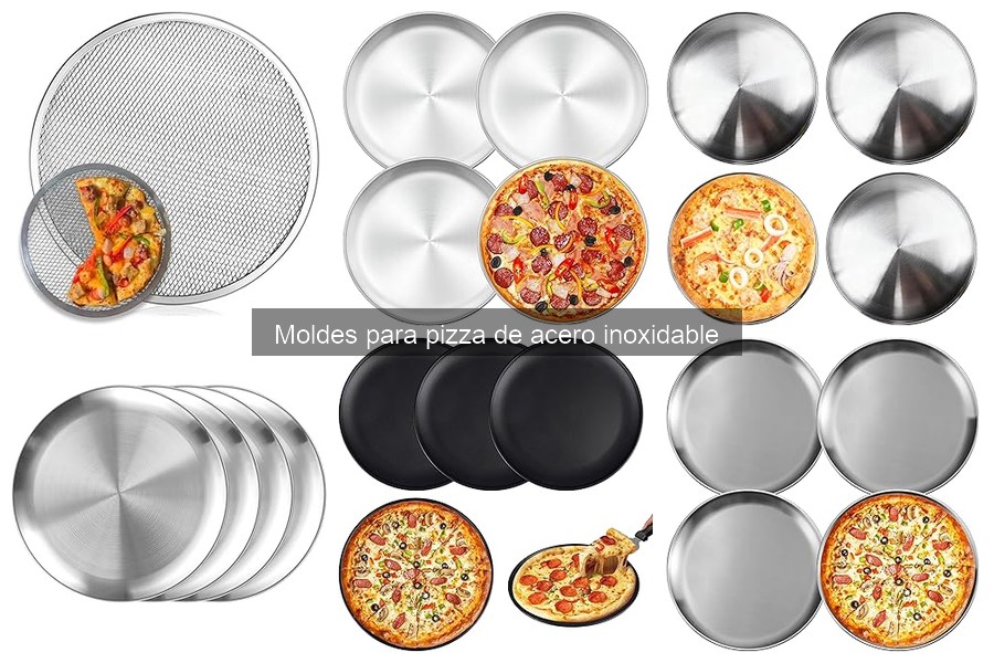 Opiniones sobre Moldes para Pizza de Acero Inoxidable