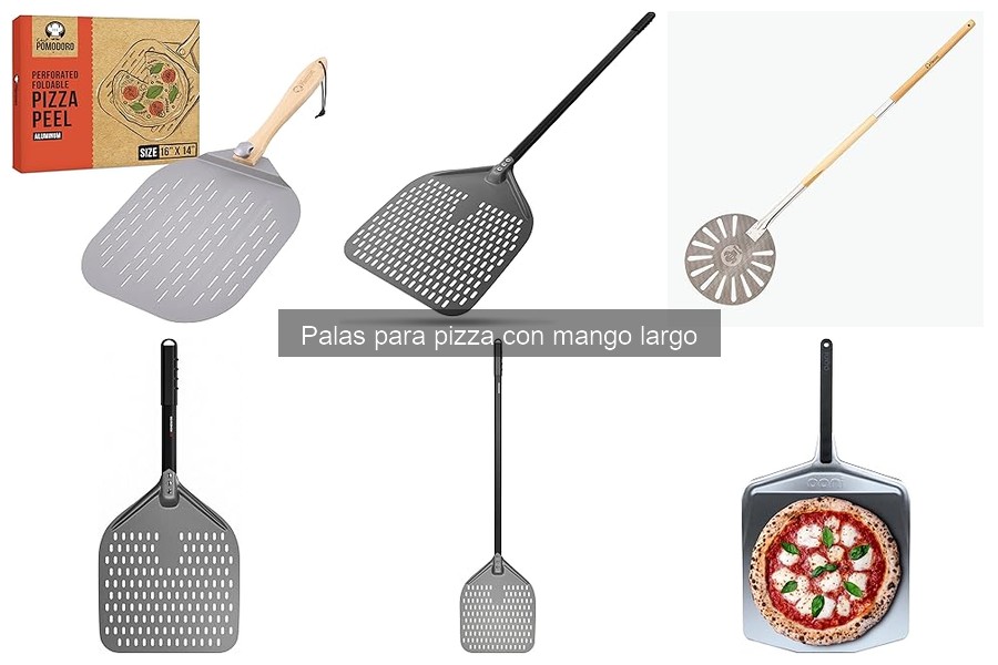 Opiniones sobre palas para pizza con mango largo 2023