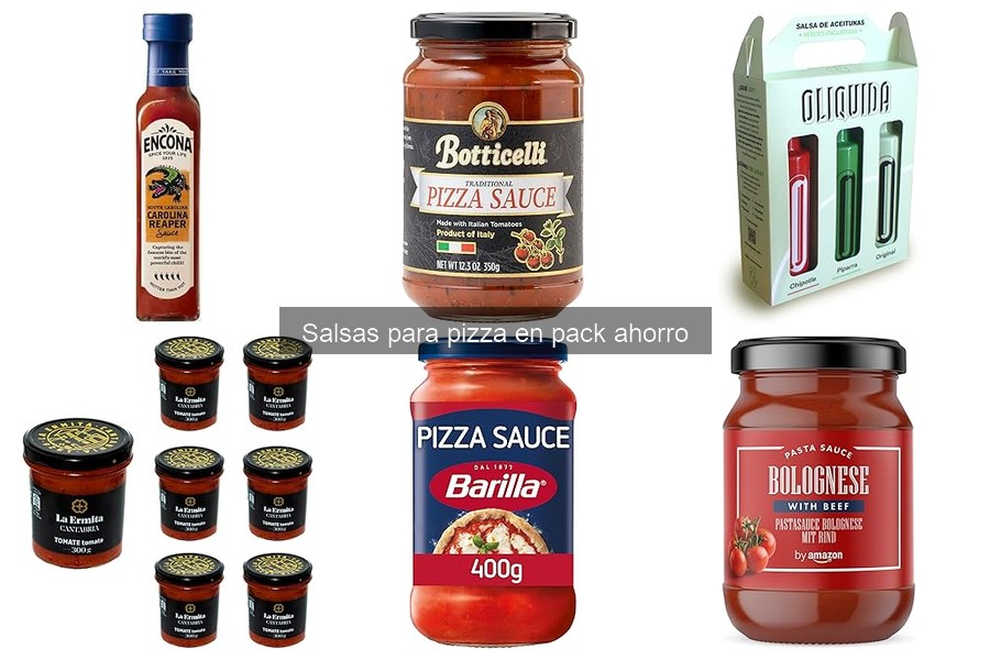 Opiniones sobre salsas para pizza en pack ahorro