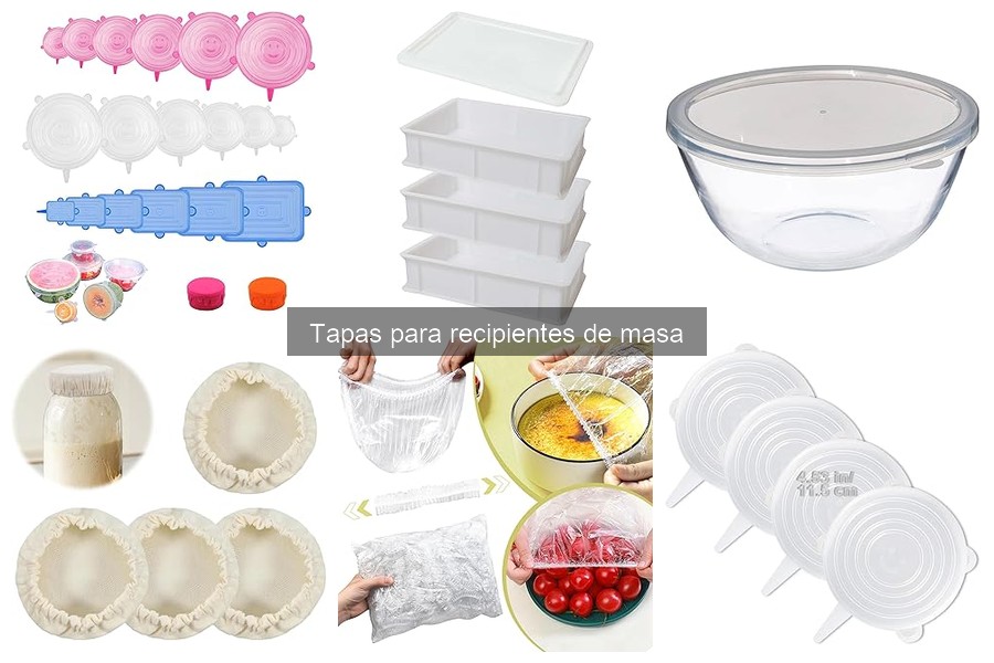 Opiniones sobre Tapas para Recipientes de Masa: ¿Valen la Pena?