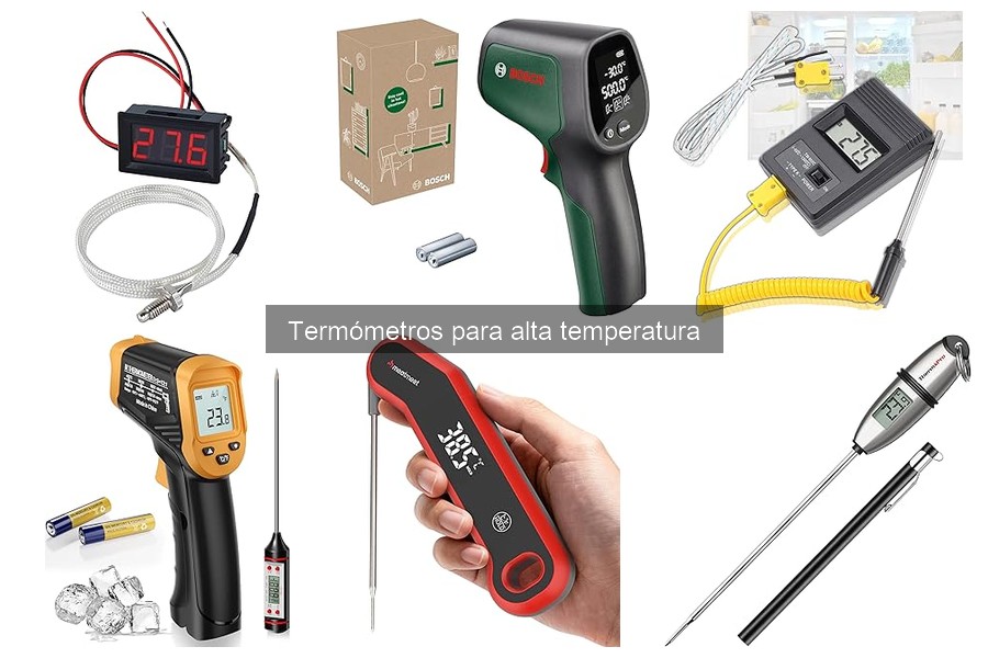 Opiniones sobre termómetros para alta temperatura