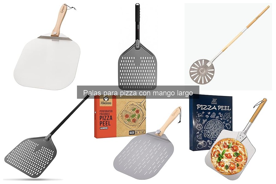 Pala para pizza con mango largo: características y beneficios