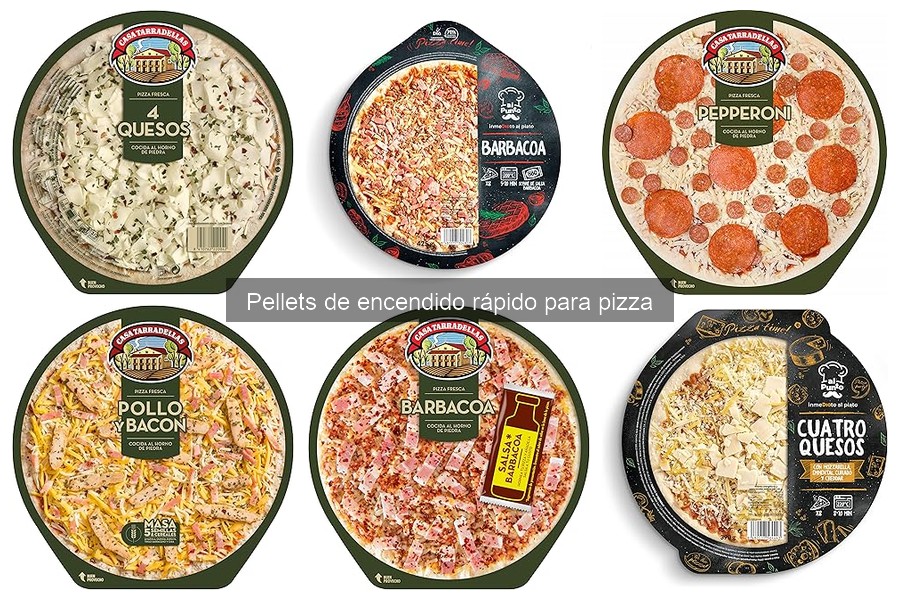 Pellets de Encendido Rápido para Pizza: ¿Qué Son y Cómo Usarlos?