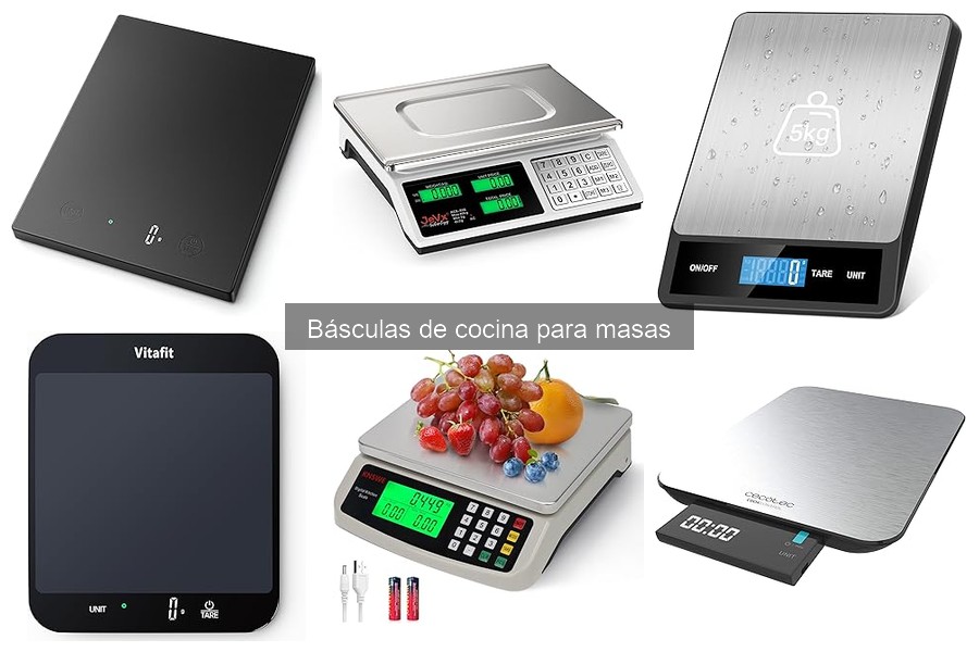 ¿Por qué invertir en una báscula de cocina para masas?