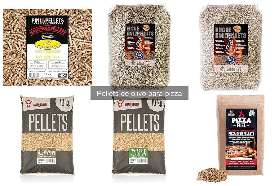 Precio de pellets de olivo para pizza: ofertas y dónde comprarlos