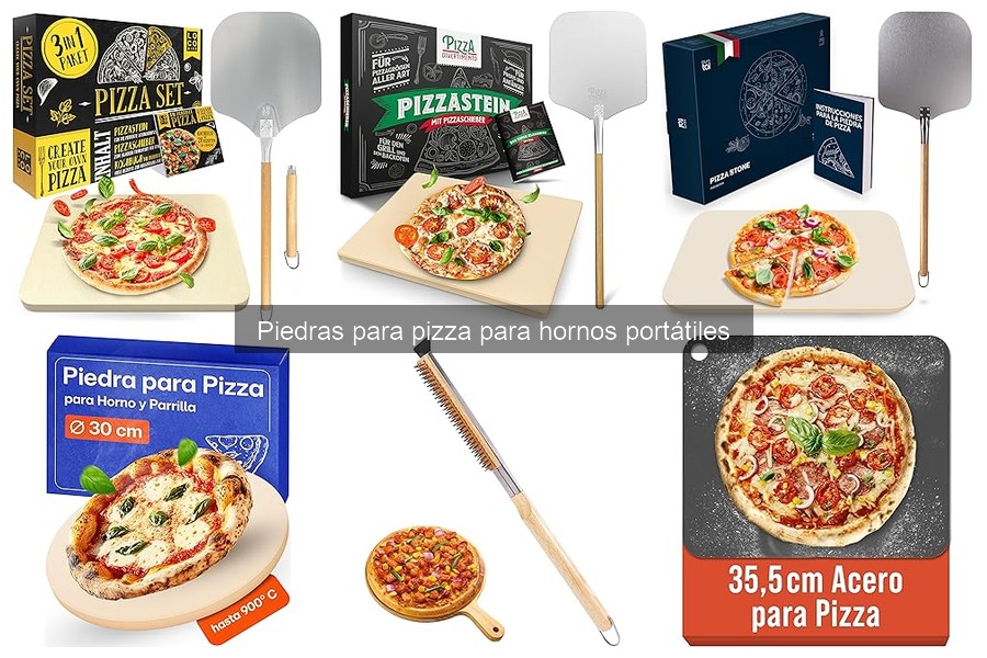 Precio promedio de piedras para pizza en hornos portátiles