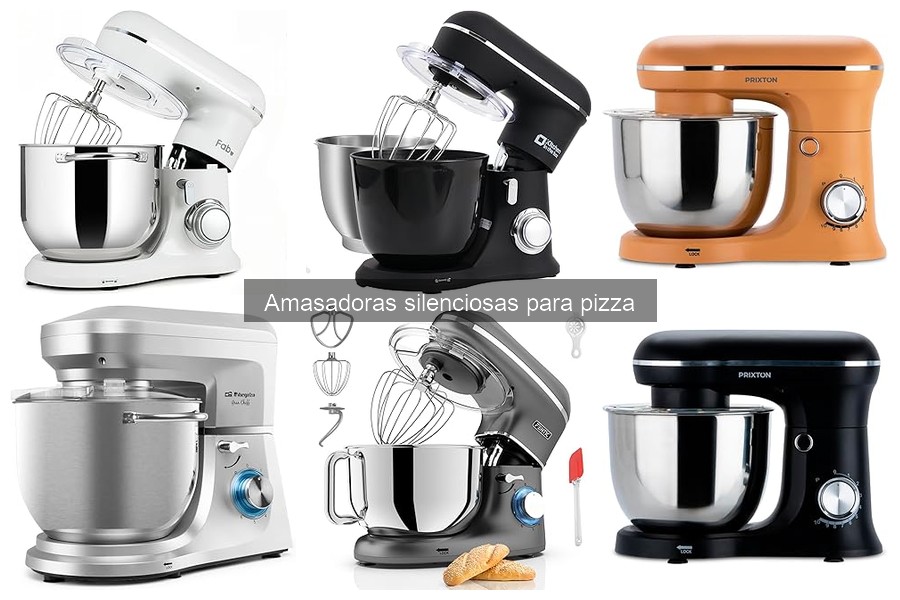 Precios de amasadoras silenciosas para pizza y dónde comprarlas