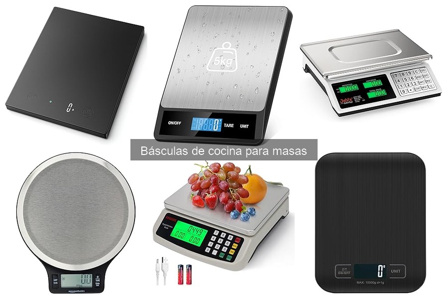 Precios de básculas de cocina para masas: lo que debes saber