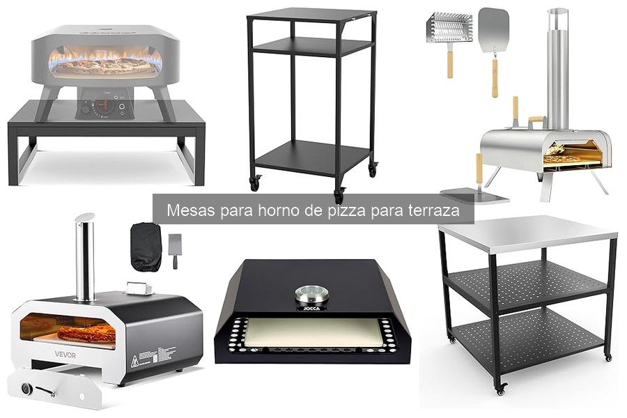 Precios de mesas para horno de pizza: ¿Cuánto gastar?