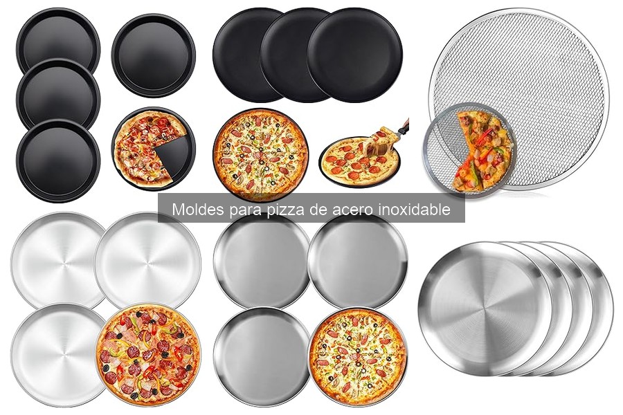Precios de Moldes para Pizza de Acero Inoxidable en 2023