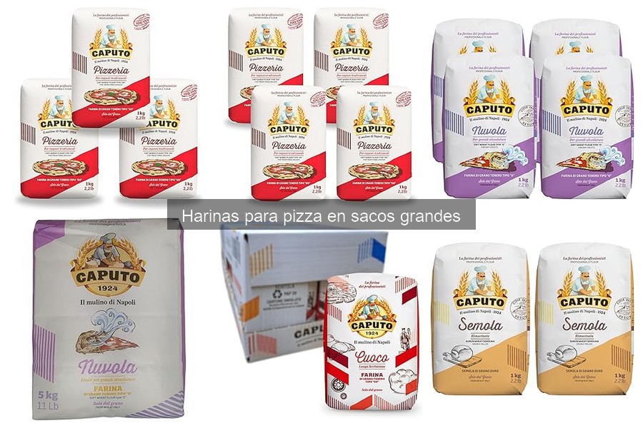 Precios Promedio de Harina para Pizza en Sacos Grandes