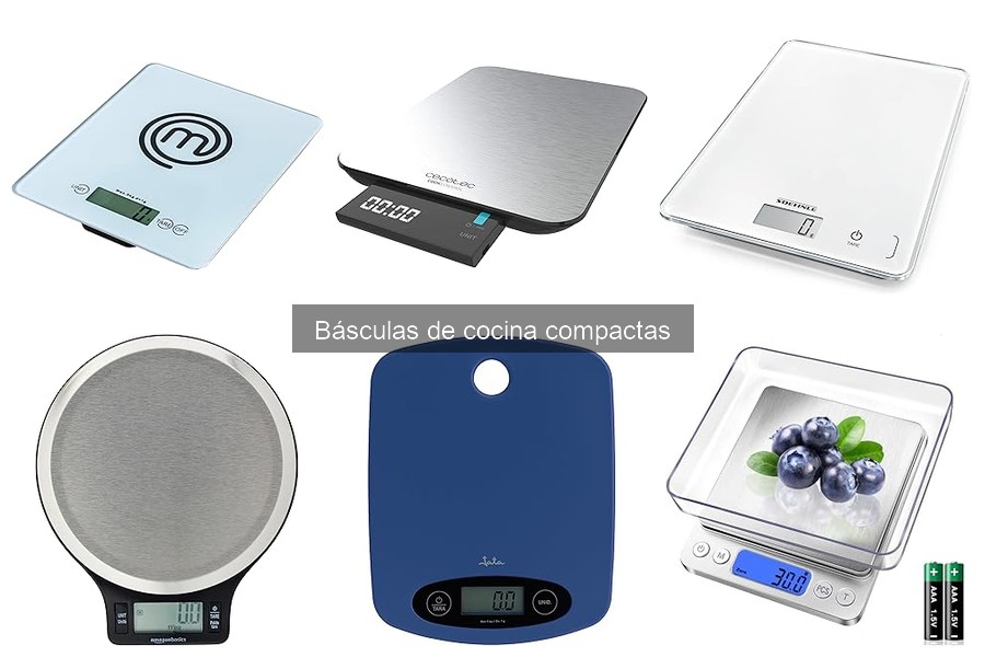 Precisión de las Básculas de Cocina Compactas: ¿Realmente Fiables?