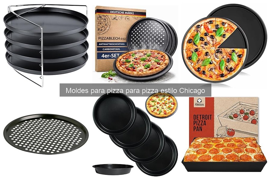 Preguntas frecuentes sobre moldes para pizza estilo Chicago