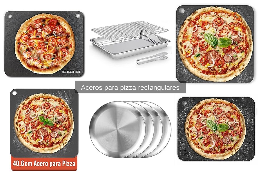 Problemas comunes al cocinar pizza con aceros rectangulares