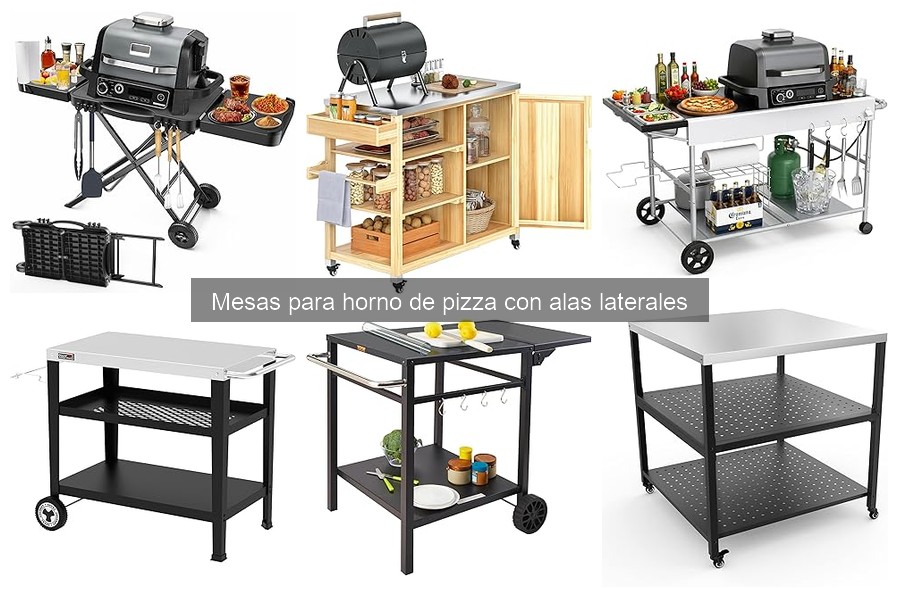 Problemas comunes al usar mesas para horno de pizza con alas