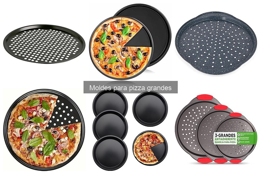 Problemas comunes al usar moldes para pizza grandes y soluciones