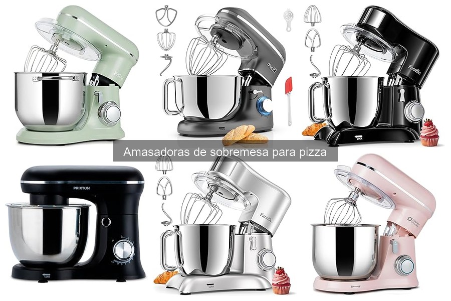 Problemas comunes con amasadoras de sobremesa para pizza