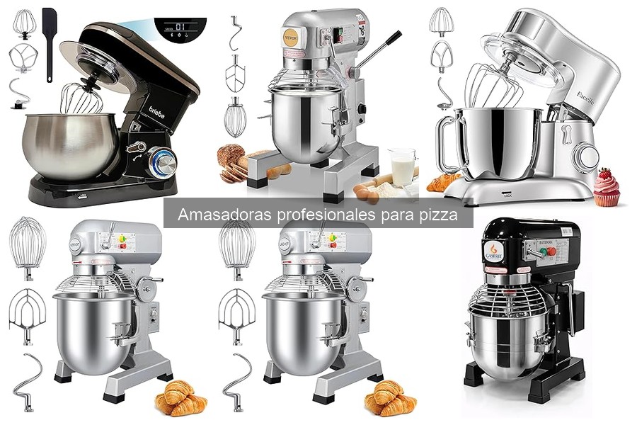 Problemas comunes con amasadoras profesionales para pizza