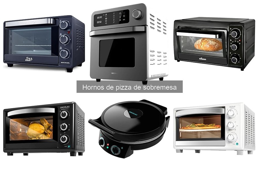 Problemas comunes con hornos de pizza de sobremesa y soluciones