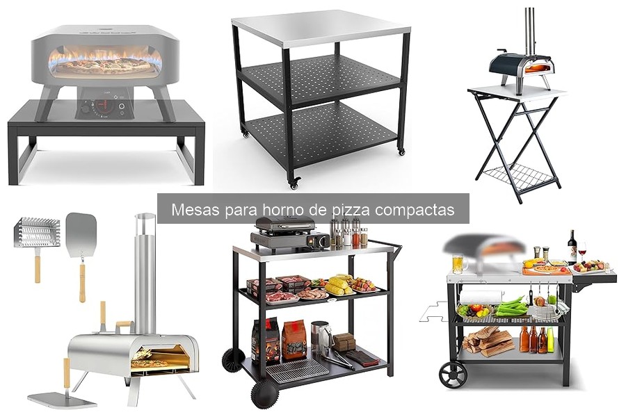Problemas comunes con mesas para horno de pizza compactas