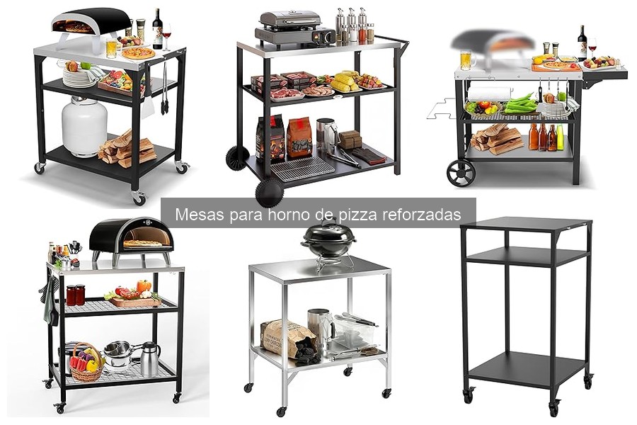 Problemas comunes con mesas para horno de pizza reforzadas
