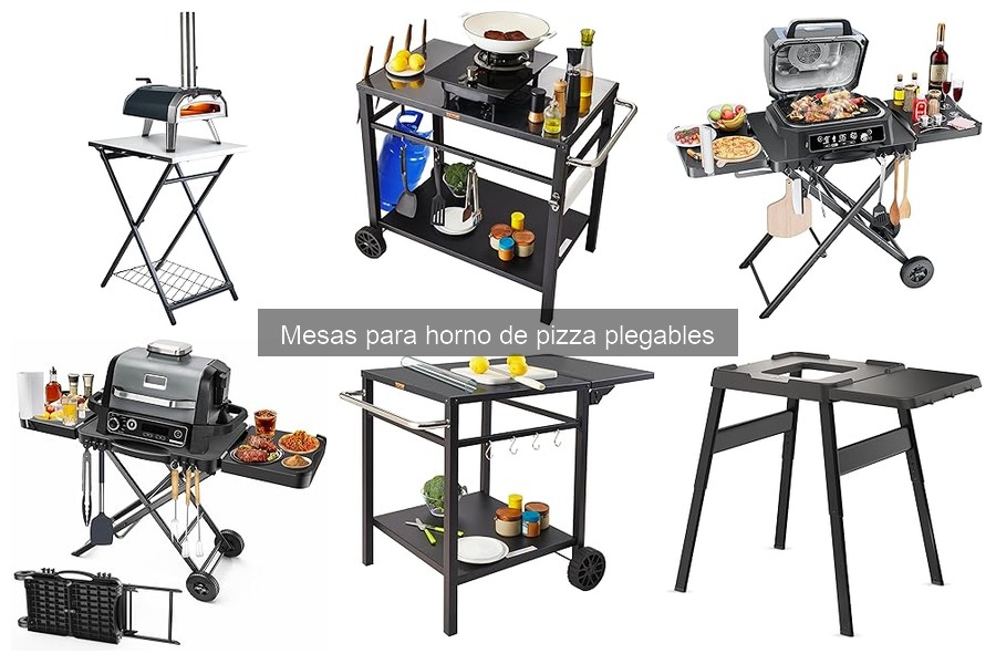 Problemas comunes con mesas plegables para horno de pizza