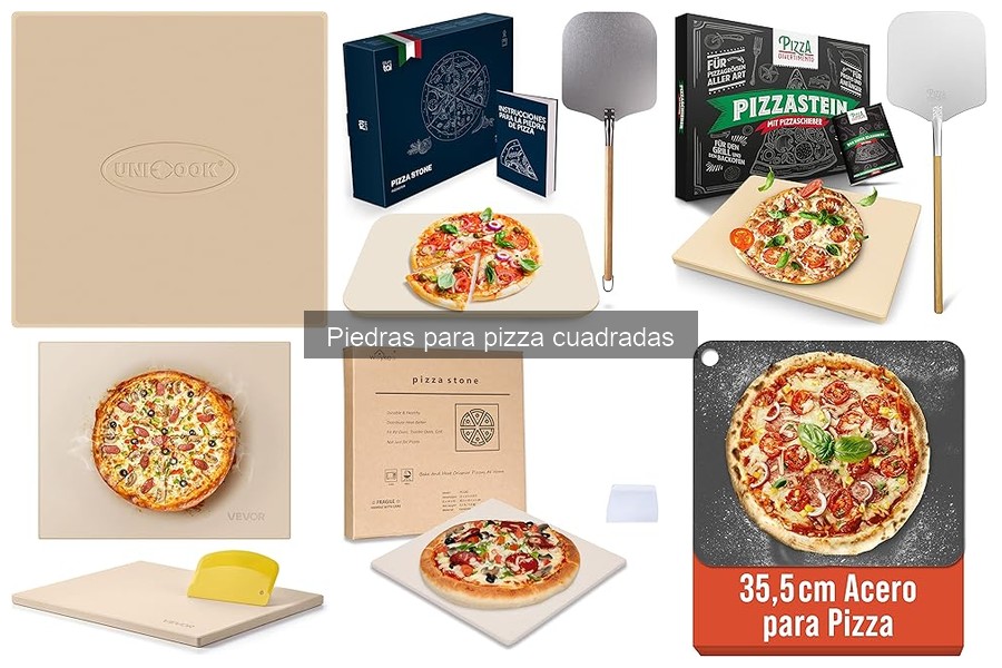 Problemas comunes con piedras para pizza cuadradas y soluciones