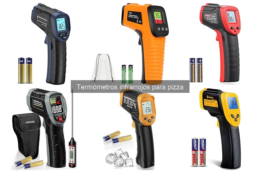 Problemas comunes con termómetros infrarrojos para pizza