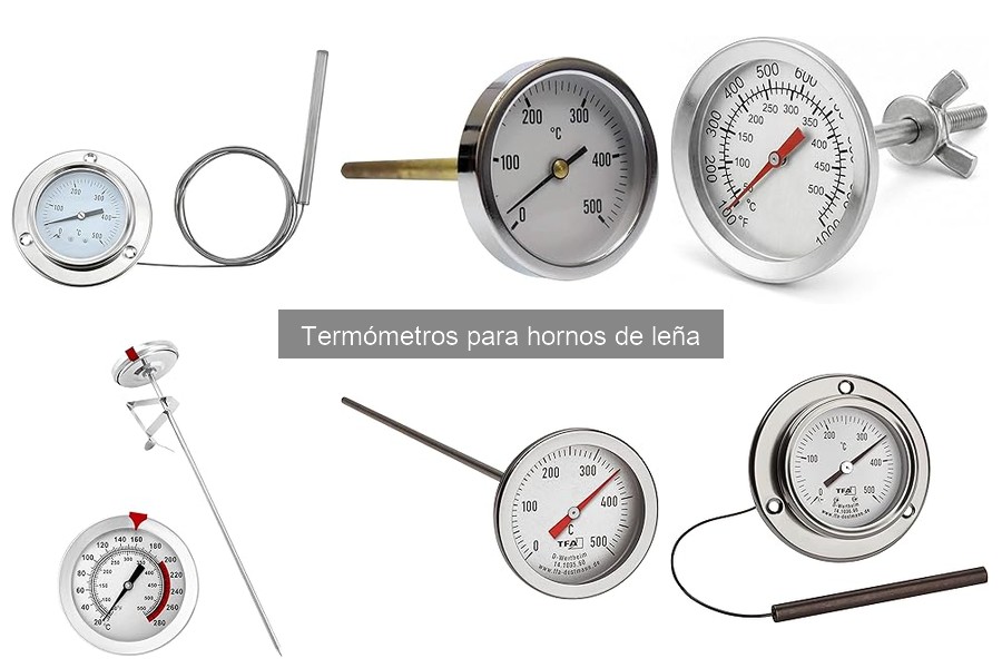 Problemas comunes con termómetros para horno de leña