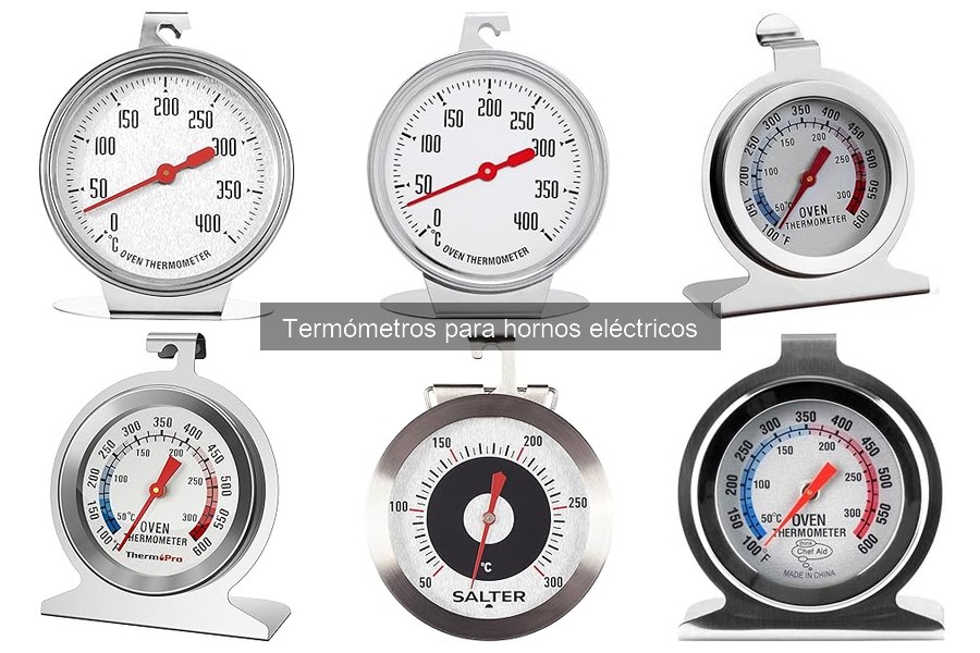 Problemas comunes con termómetros para hornos eléctricos