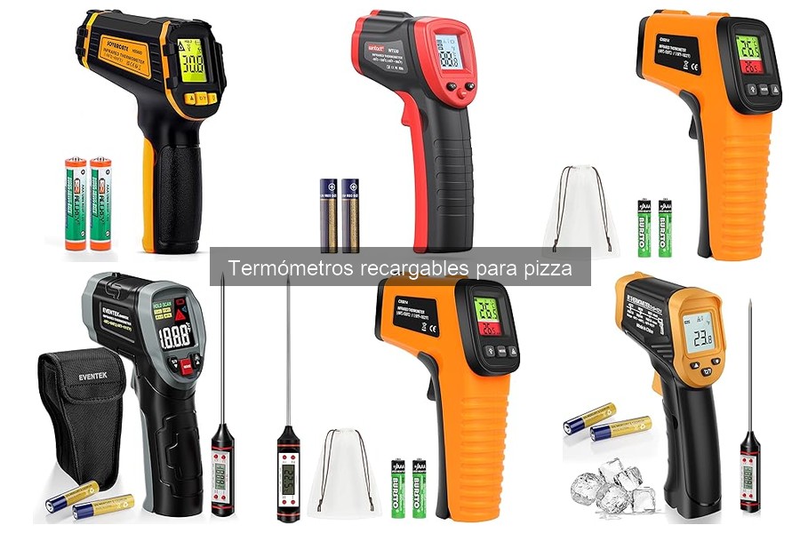 Problemas comunes con termómetros recargables para pizza