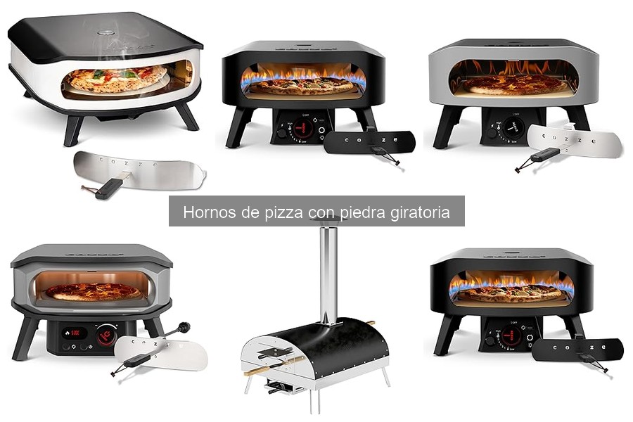 Problemas comunes en hornos de pizza con piedra giratoria