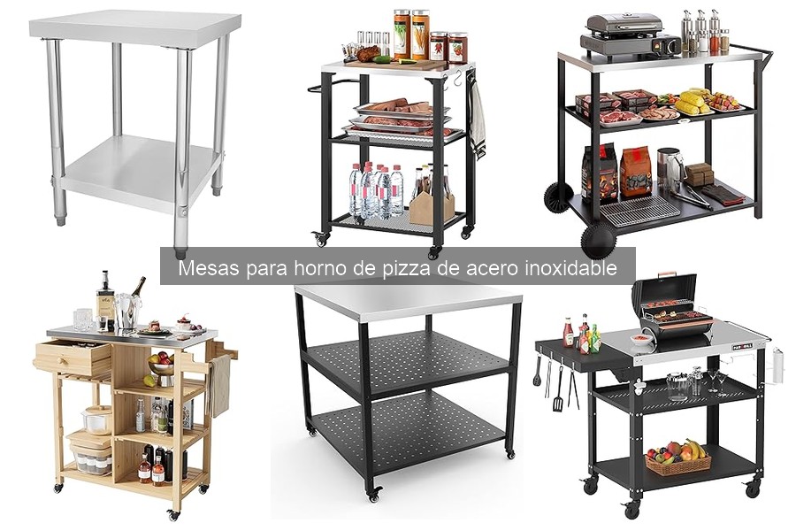 Problemas comunes en mesas de acero inoxidable para hornos de pizza