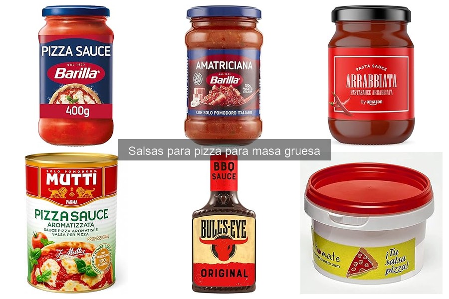 ¿Qué buscar en una salsa para masa gruesa de pizza?